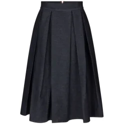DEA KUDIBAL Abey Skirt with Pockets in Raw Blue