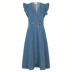 DEA KUDIBAL Edissadea Dress in Light Denim Blue