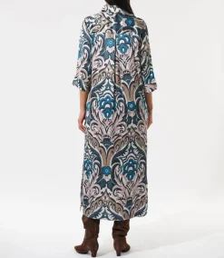 DEA KUDIBAL Herminedea Shirt Dress in Artistic Blush