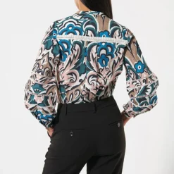 DEA KUDIBAL Nadiadea Blouse in Artistic Blush