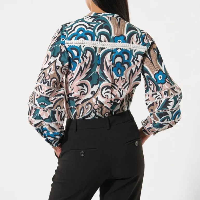 DEA KUDIBAL Nadiadea Blouse in Artistic Blush