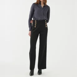 Dea Kudibal Nate Blouse with High Cuffs in Inkpot
