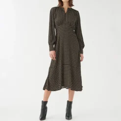 DEA KUDIBAL Rudy EV Dress with High Cuffs in Bees