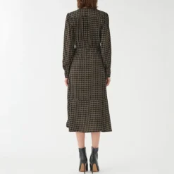 DEA KUDIBAL Rudy EV Dress with High Cuffs in Bees