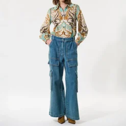 DEA KUDIBAL Siomadea Shirt in Duncan Spice