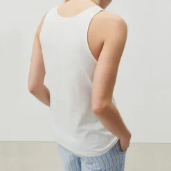 Devon Tank Top in Vintage Off-White | Collen & Clare