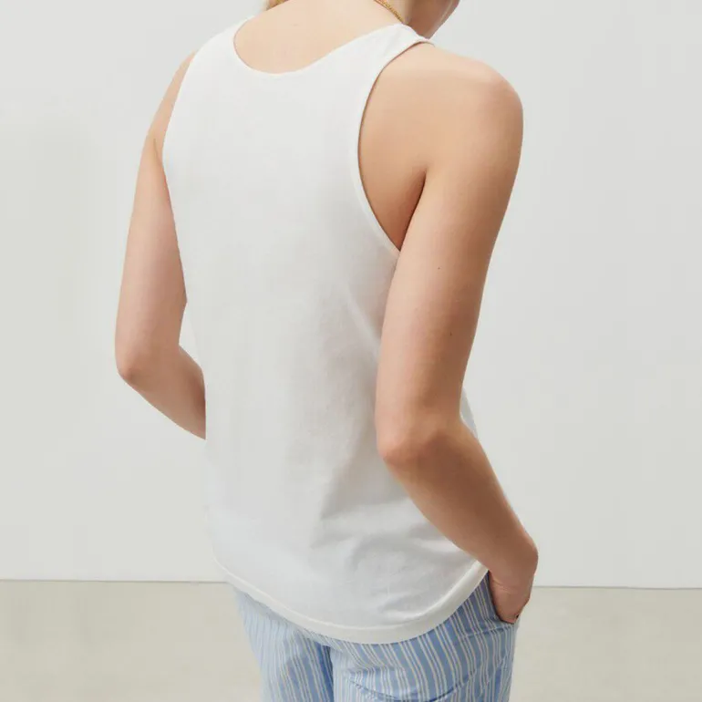 Devon Tank Top in Vintage Off-White | Collen & Clare