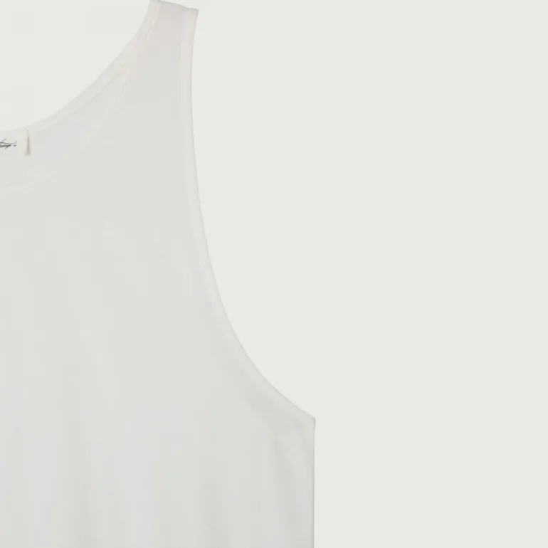 Devon Tank Top in Vintage Off-White | Collen & Clare
