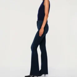 DL1961 Bridget Boot High Rise Instasculpt 33" Jeans in Dark Indigo