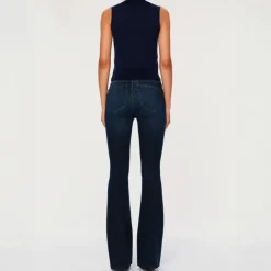 DL1961 Bridget Boot High Rise Instasculpt 33" Jeans in Dark Indigo