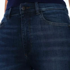 DL1961 Bridget Boot High Rise Instasculpt 33" Jeans in Dark Indigo