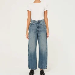 DL1961 Taylor Barrel Leg Jeans in Endless Sea