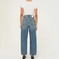 DL1961 Taylor Barrel Leg Jeans in Endless Sea