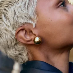 EDBLAD Bead Studs in Gold