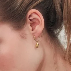 EDBLAD Drop Mini Earrings in Gold
