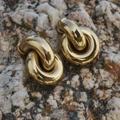 EDBLAD Redondo Studs L in Gold
