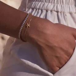 EDBLAD Tennis Bracelet in Gold