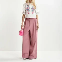 ESSENTIEL ANTWERP Heartfelt Embellished Shirt in White