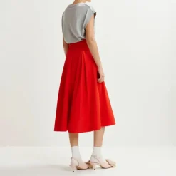 ESSENTIEL ANTWERP Hobster Embroidered T-Shirt in Nimbus Cloud