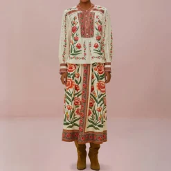 FARM RIO Ainika Delicate Off-White Blouse
