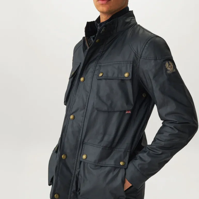 Fieldmaster Jacket in Dark Navy | Collen & Clare