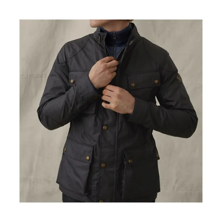 Fieldmaster Jacket in Dark Navy | Collen & Clare