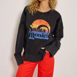 FIVE Sweatshirt in Acid Grey