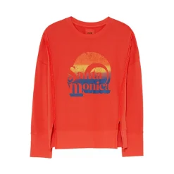 FIVE Sweatshirt in Coral