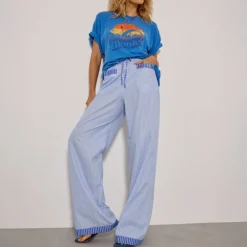 FIVE Tee Shirt in Imperial Blue