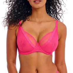 FREYA Tailored High Apex Plunge Bra in Love Potion