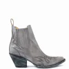 Fury Cowboy Boots in Silver | Collen & Clare
