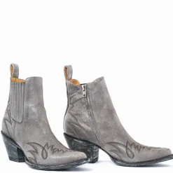 Fury Cowboy Boots in Silver | Collen & Clare