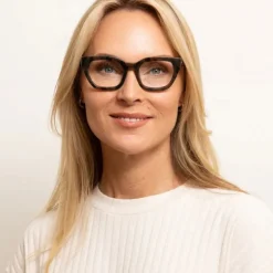 GLAS Kiara Reading Glasses in Turtle Brown