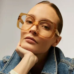 GLAS Mio Reading Glasses in Caramel
