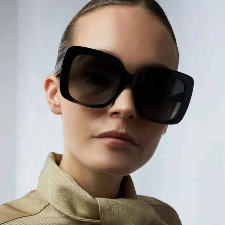 GLAS Mio Sunglasses in Black