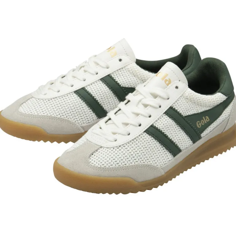 GOLA Tornado Trainers in Zephyr/Off White/Evergreen