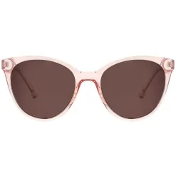 GOODLOOKERS Millie Reading Sunglasses in Transparent Pink
