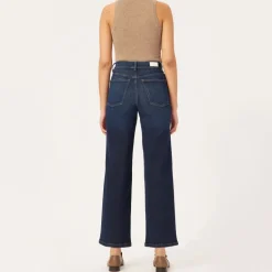 Hepburn Wide Leg Jeans in Mediterranean | Collen & Clare