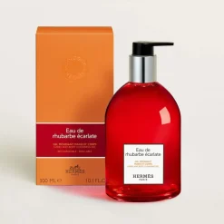 Hermes Eau de Rhubarbe Ecarlate Hand & Body Cleansing Gel 300ml