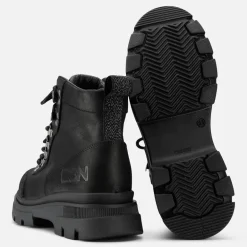 Hiking Boots in New Black | Collen & Clare