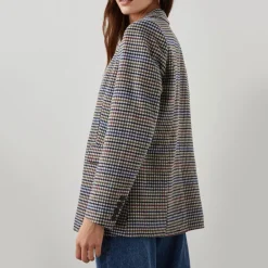 Jac Blazer in Cardinal Pine Multi | Collen & Clare