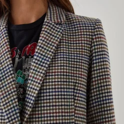 Jac Blazer in Cardinal Pine Multi | Collen & Clare