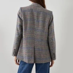 Jac Blazer in Cardinal Pine Multi | Collen & Clare