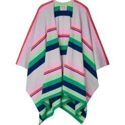 Jumper 1234 Cabana Stripe Wrap Cardigan in Multi