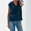 JUMPER1234 Holey Tank in Navy