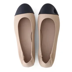 KENNEL & SCHMENGER Billy Nappa Ballet Flats in Nude
