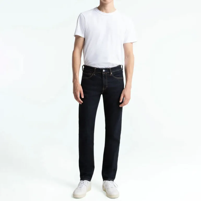 Kings Of Indigo Ryan Low Rise Regular Leg Jeans in Rinse