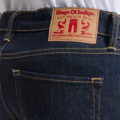 Kings Of Indigo Ryan Low Rise Regular Leg Jeans in Rinse