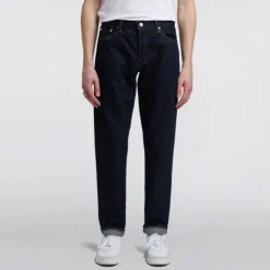 Kurabo Regular Tapered Jeans in Blue Rinsed | Collen and Clare