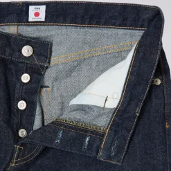 Kurabo Regular Tapered Jeans in Blue Rinsed | Collen and Clare